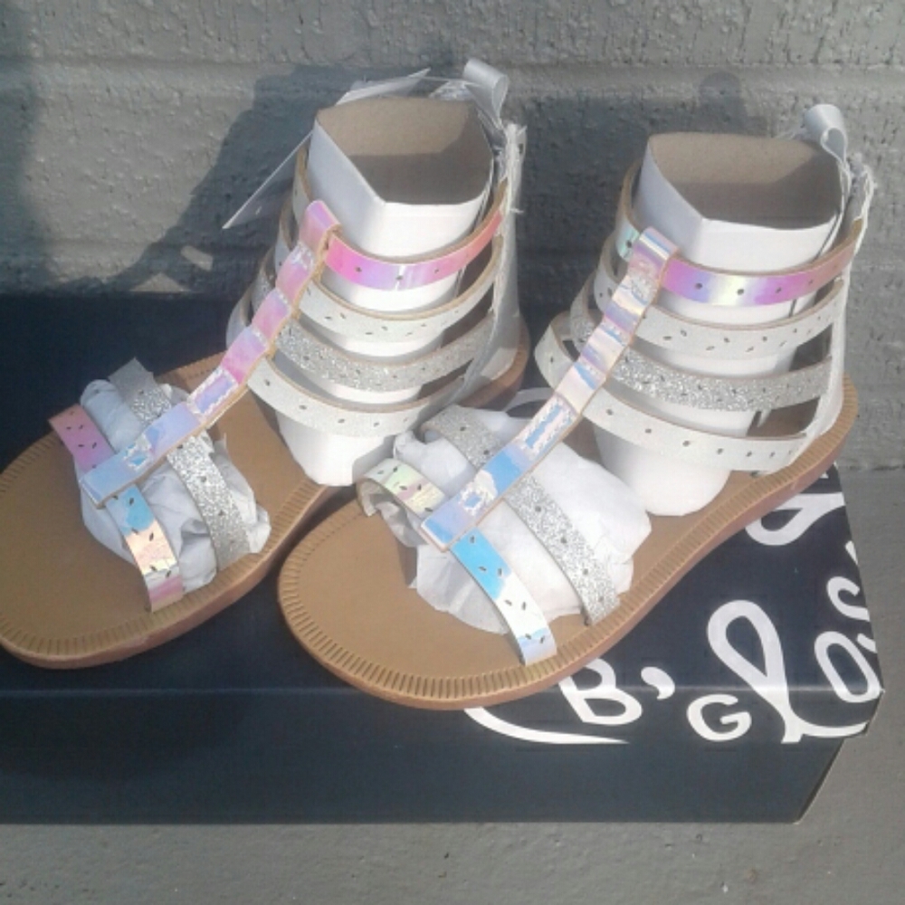 Irridescent Gladiator Sandals OshKosh B'gosh